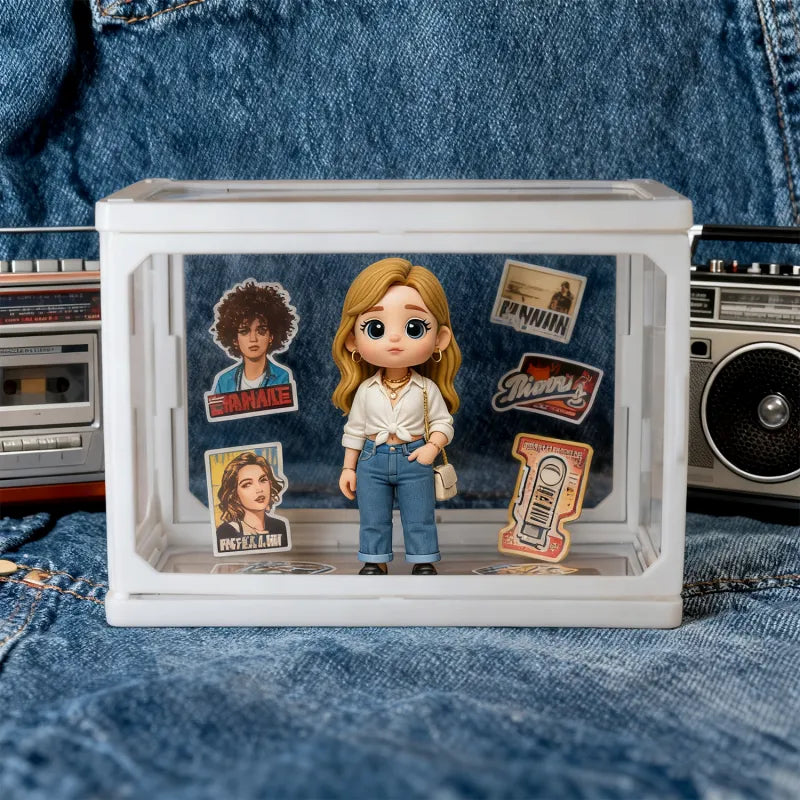 Memória em Miniatura | Mini Retrato 3D Personalizado - 8cm